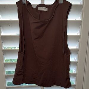 Babaton Chocolate Brown Tank Top✨Large